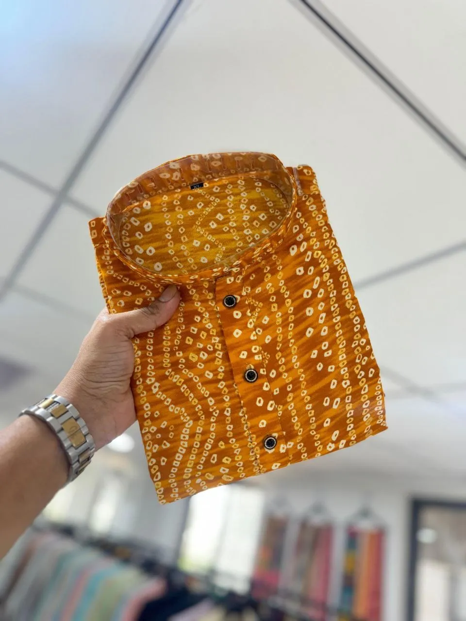 VDA Kalrav Cotton Foil Printed Kurta With Pajama Collection