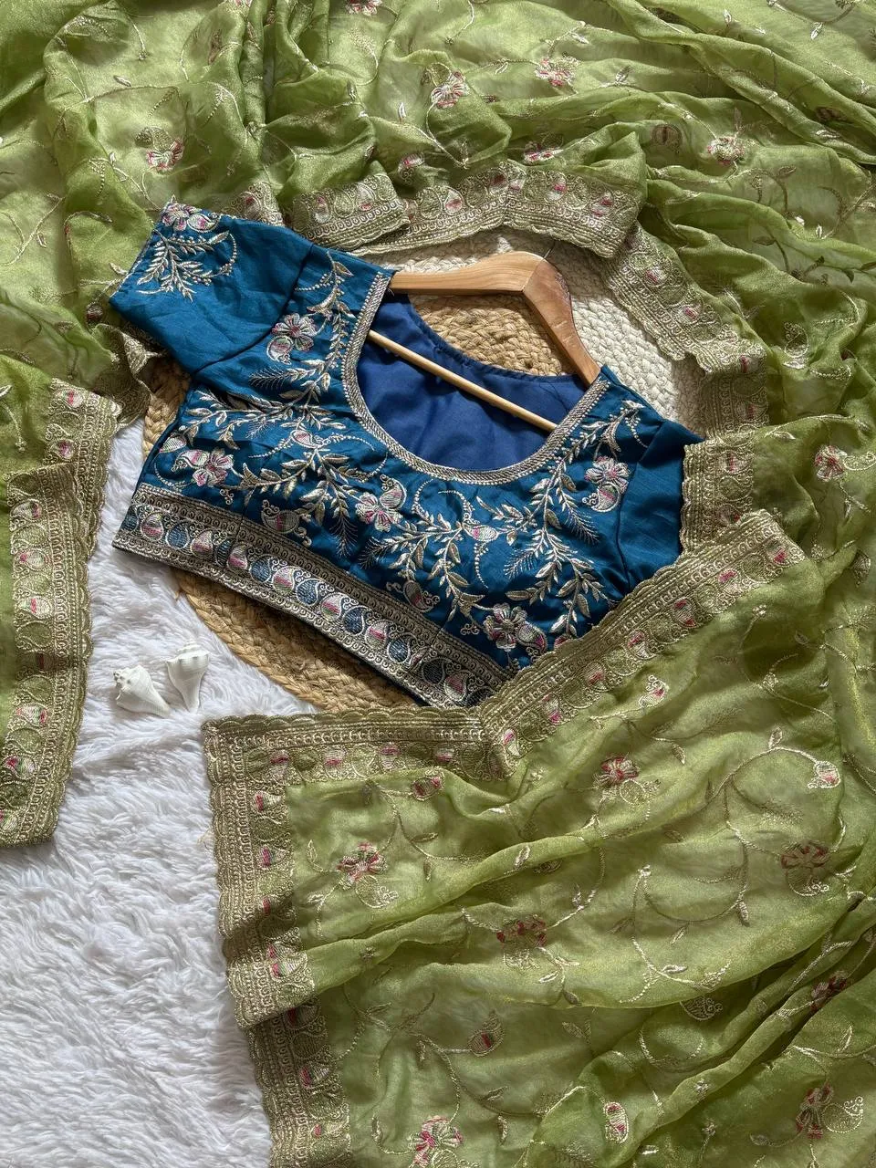 WMS Vol 115 Soft Nc Satin Party Wear Saree