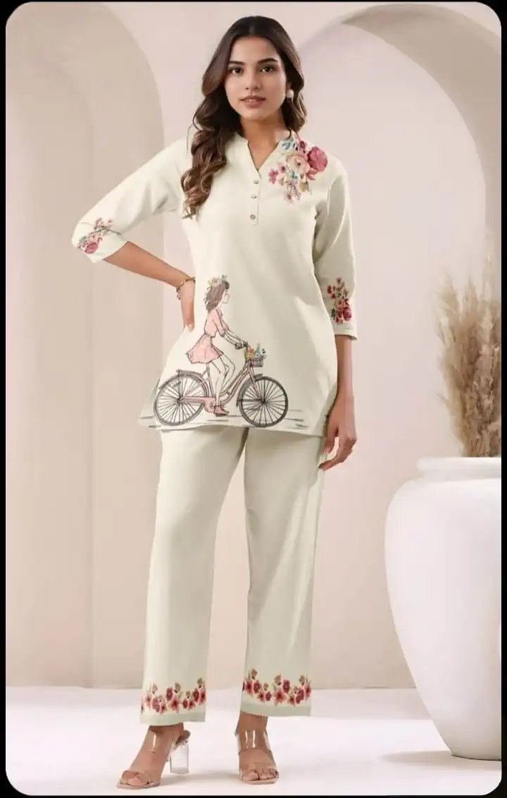 SCT 1068 Poly Rayon Printed Co Ord Set Collection