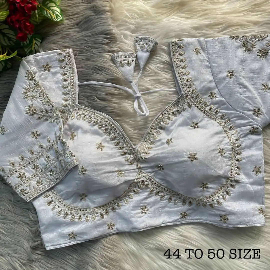 Ruhi Vol 112 Vichitra Silk Designer Bridal Wedding Blouse