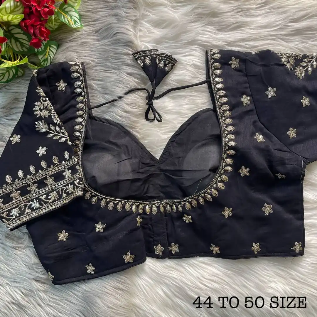 Ruhi Vol 112 Vichitra Silk Designer Bridal Wedding Blouse