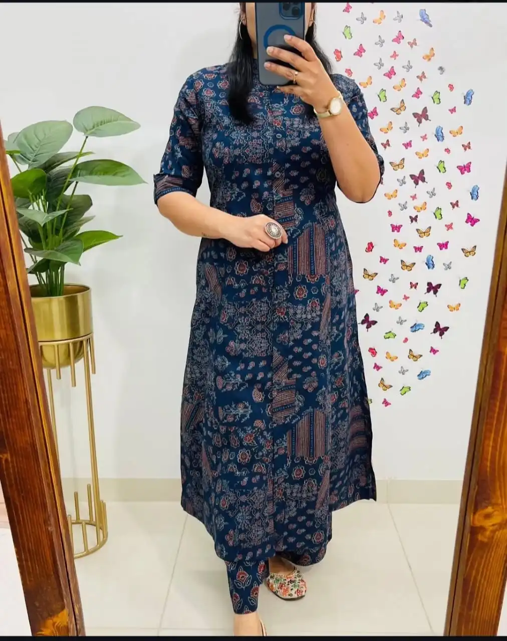 SCT 1069 Cotton Blend Digital Printed Co Ord Set