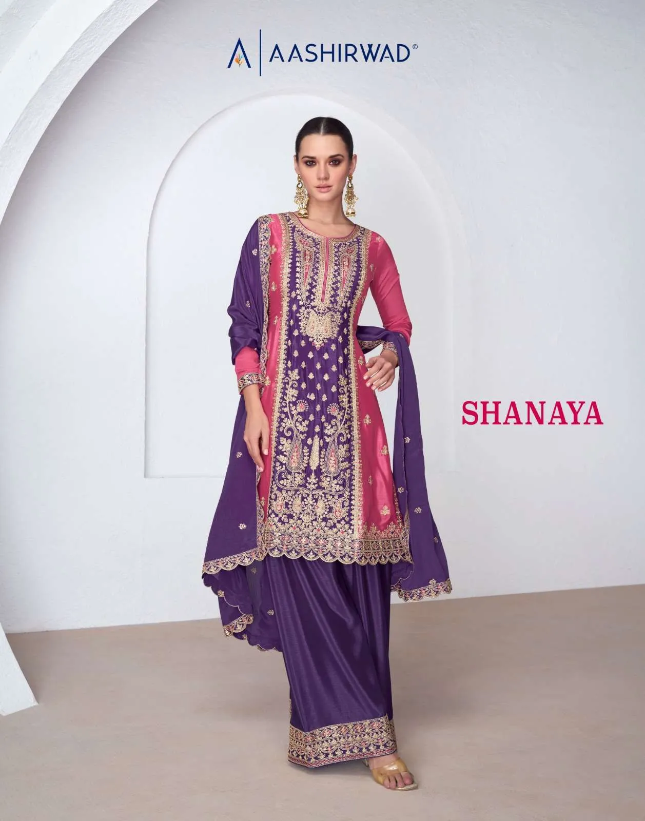 Aashirwad Creation Shanaya Readymade Suits
