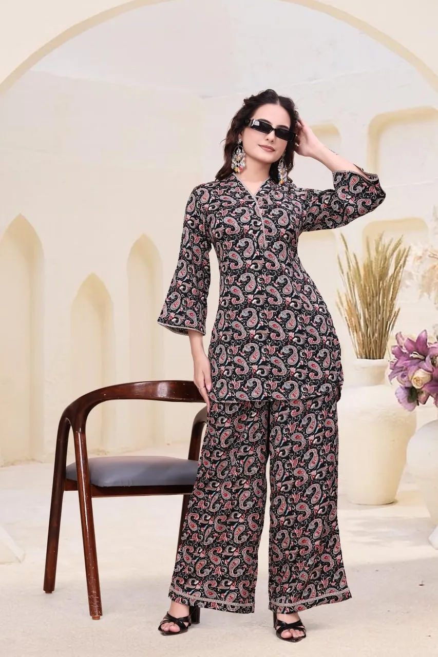 AEA 682 Delta Designer Printed Co Ord Set