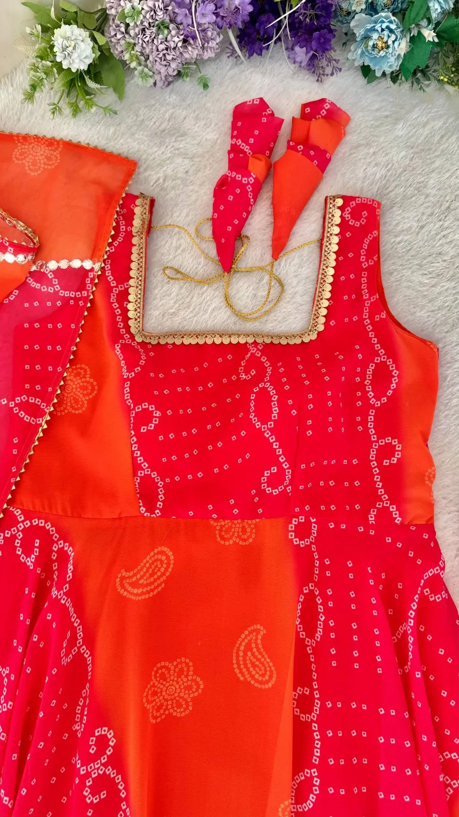 Alia 535 Gerorrget Chiffon Digital Printed Readymade Dress