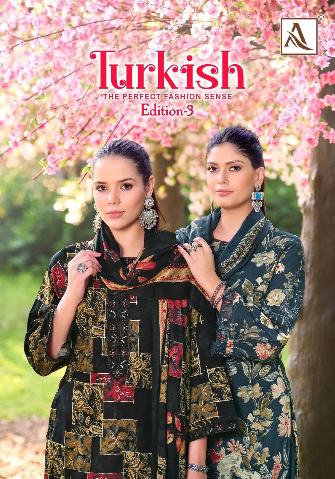 Alok Suits Turkish Edition 3 Semi Stitched Suits