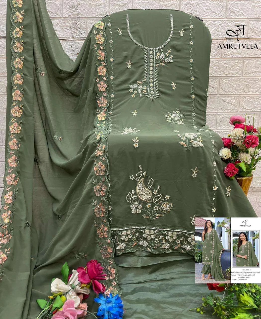 Amrutvela Av 1025 Pakistani Suits