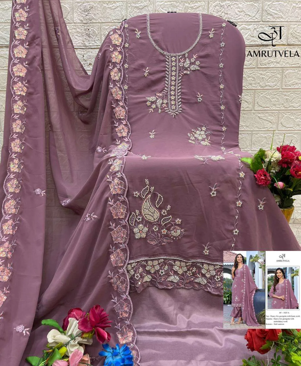 Amrutvela Av 1025 Pakistani Suits