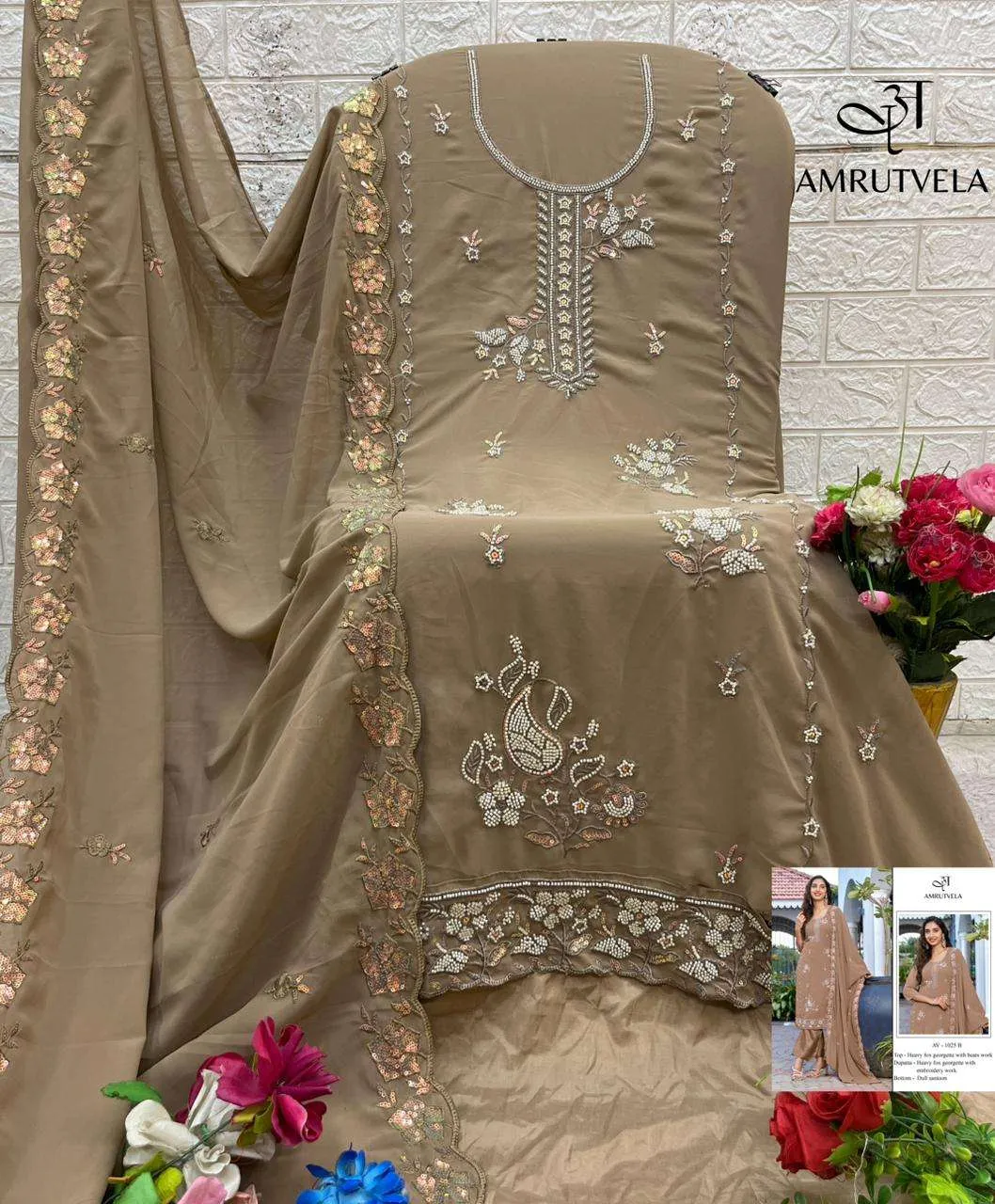 Amrutvela Av 1025 Pakistani Suits