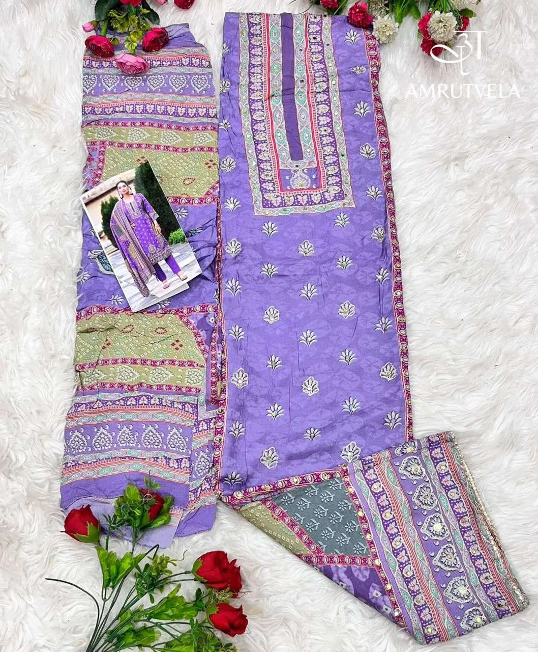 Amrutvela Design No - 141 Abcd Pakistani Suits