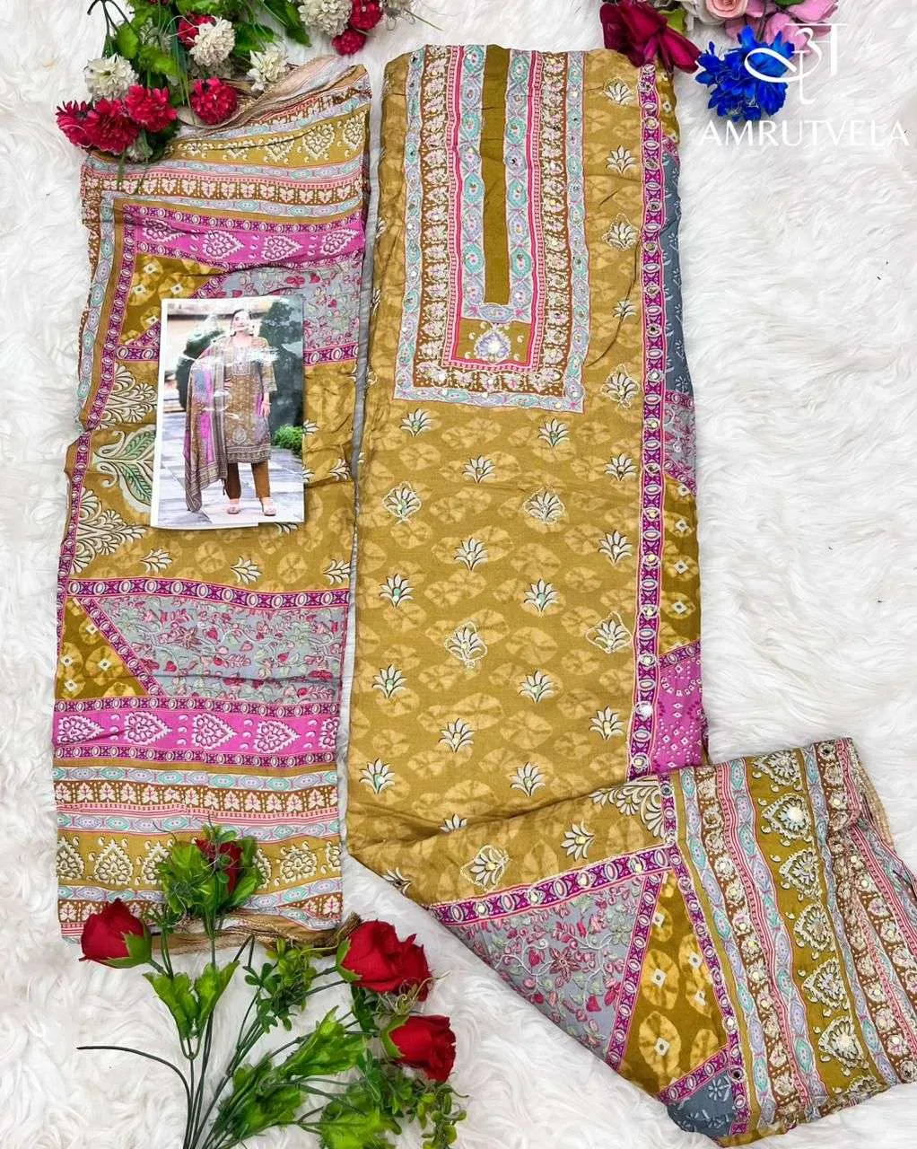 Amrutvela Design No - 141 Abcd Pakistani Suits