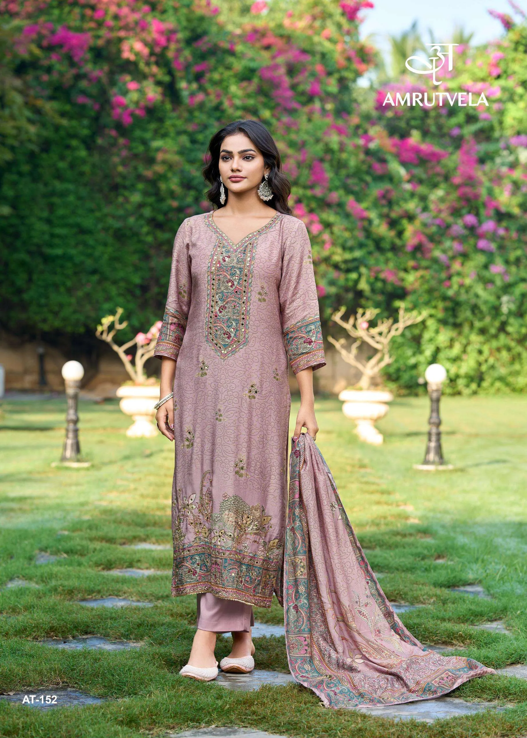 Amrutvela Design No - 152 Abcdef Pakistani Suits