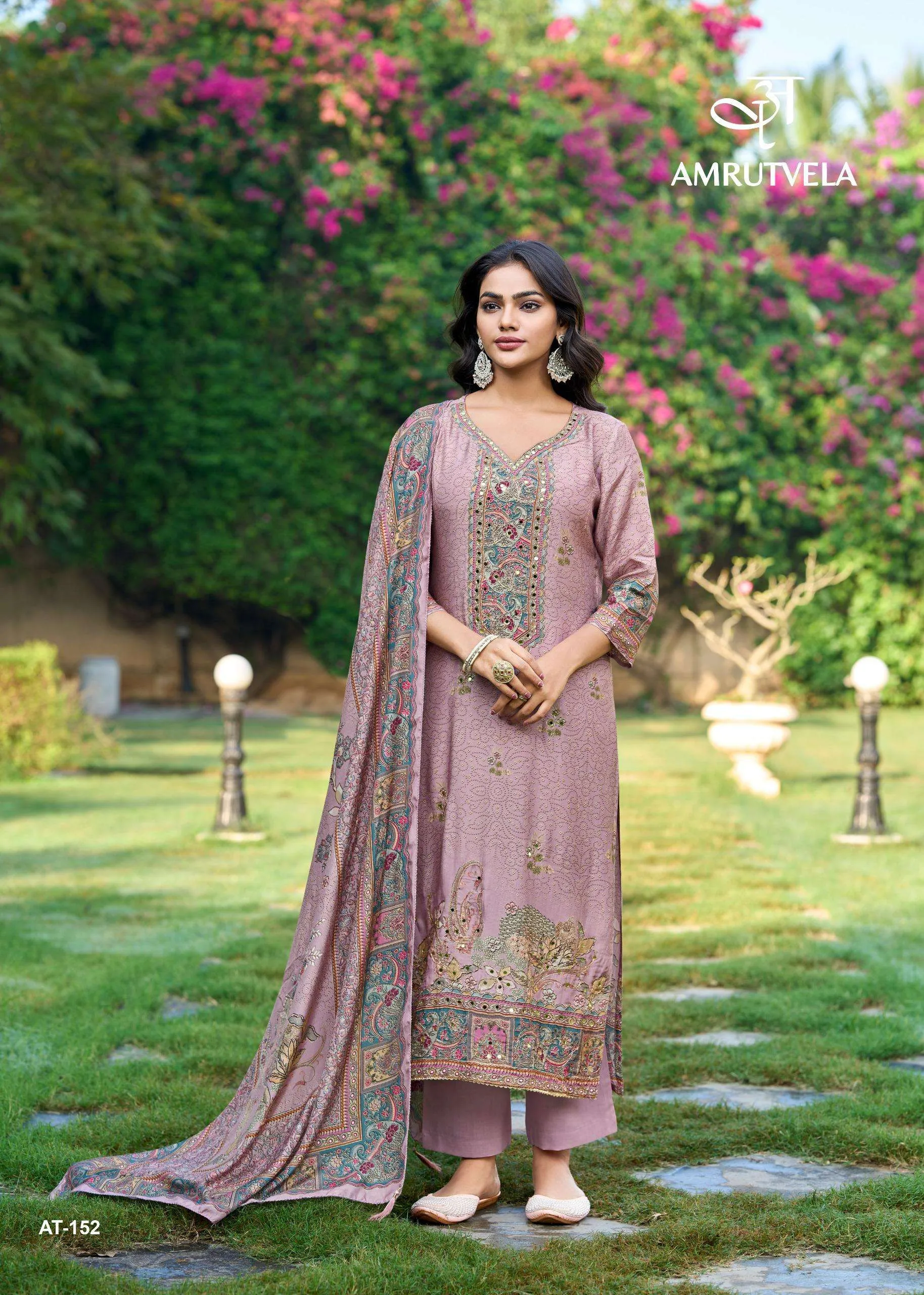 Amrutvela Design No - 152 Abcdef Pakistani Suits
