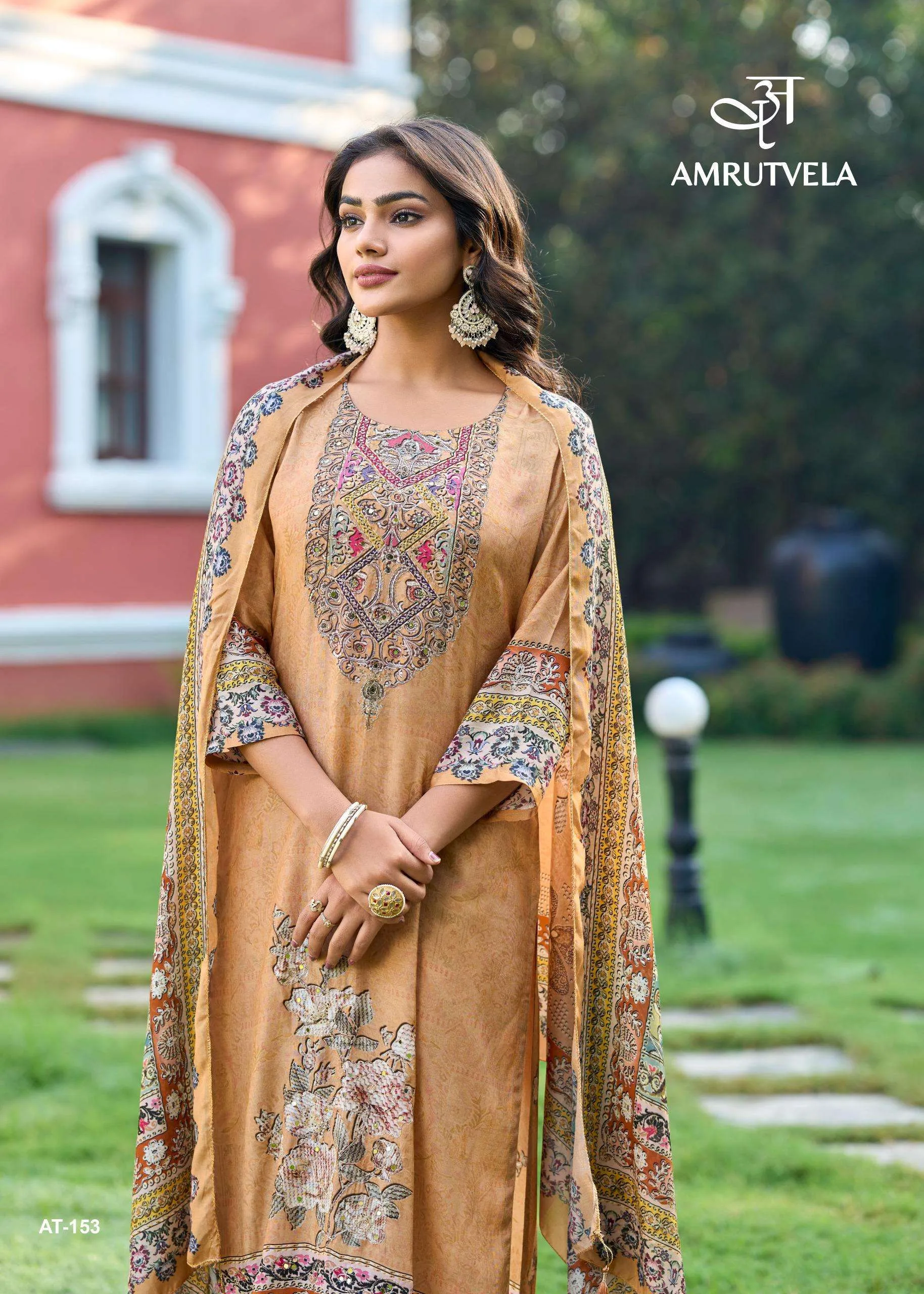 Amrutvela Design No - 153 Abcd Pakistani Suits