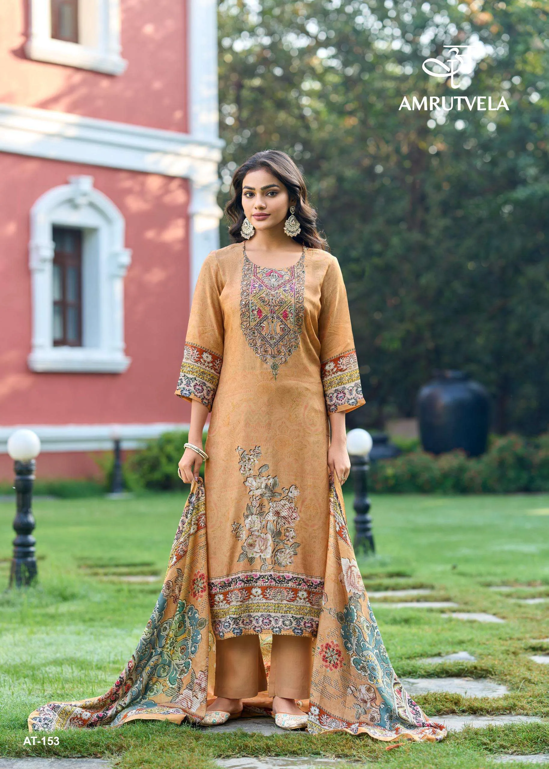 Amrutvela Design No - 153 Abcd Pakistani Suits