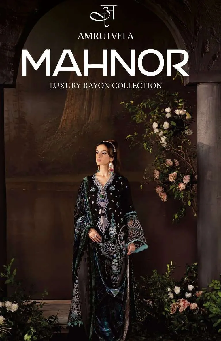 Amrutvela Mahnor Luxury Rayon Collection Pakistani Suits