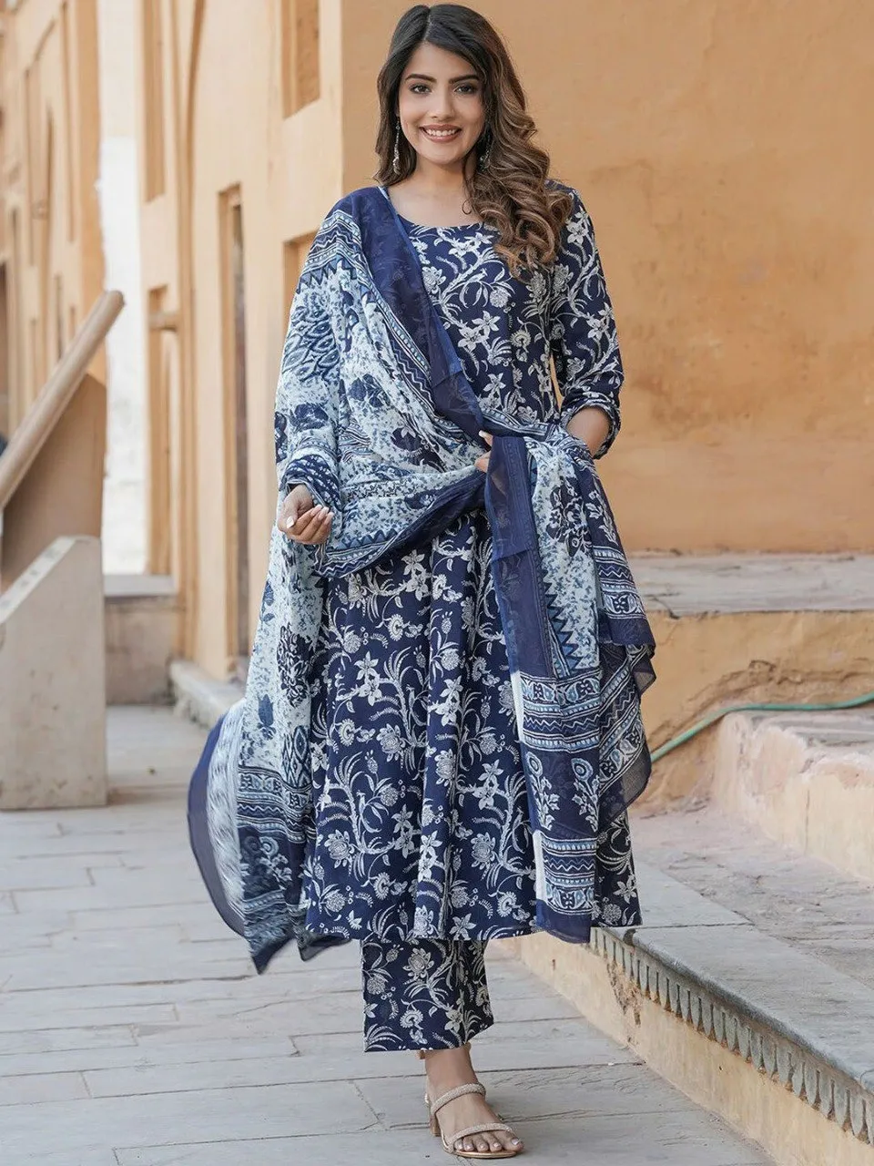 Aradhna 2054 Rayon Printed Readymade Dress