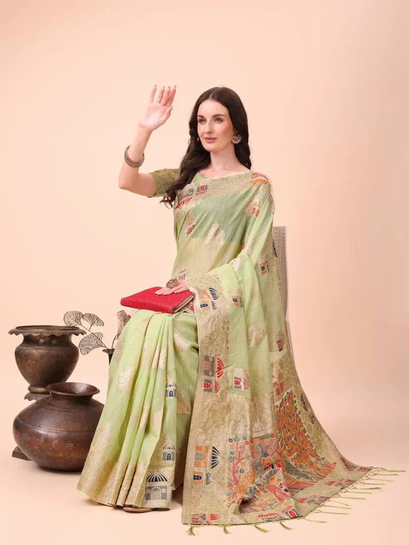 Ast Linen Weaves Vol 1 Sarees