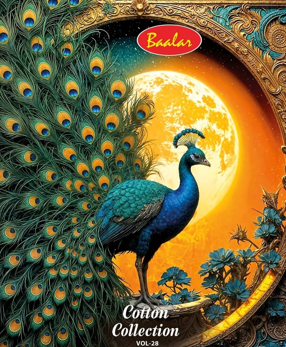 Baalar Cotton Collection Vol 28 Unstitched Suits