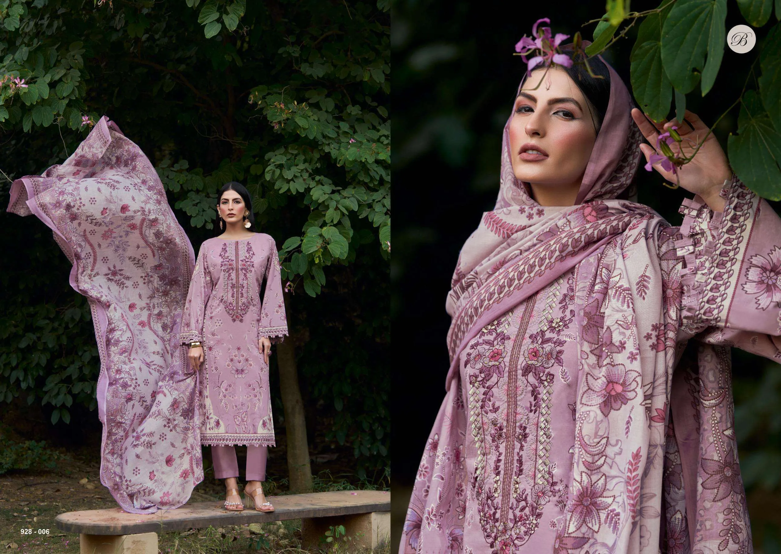 Belliza Designer Studio Naira Vol 125 Semi Stitched Suits