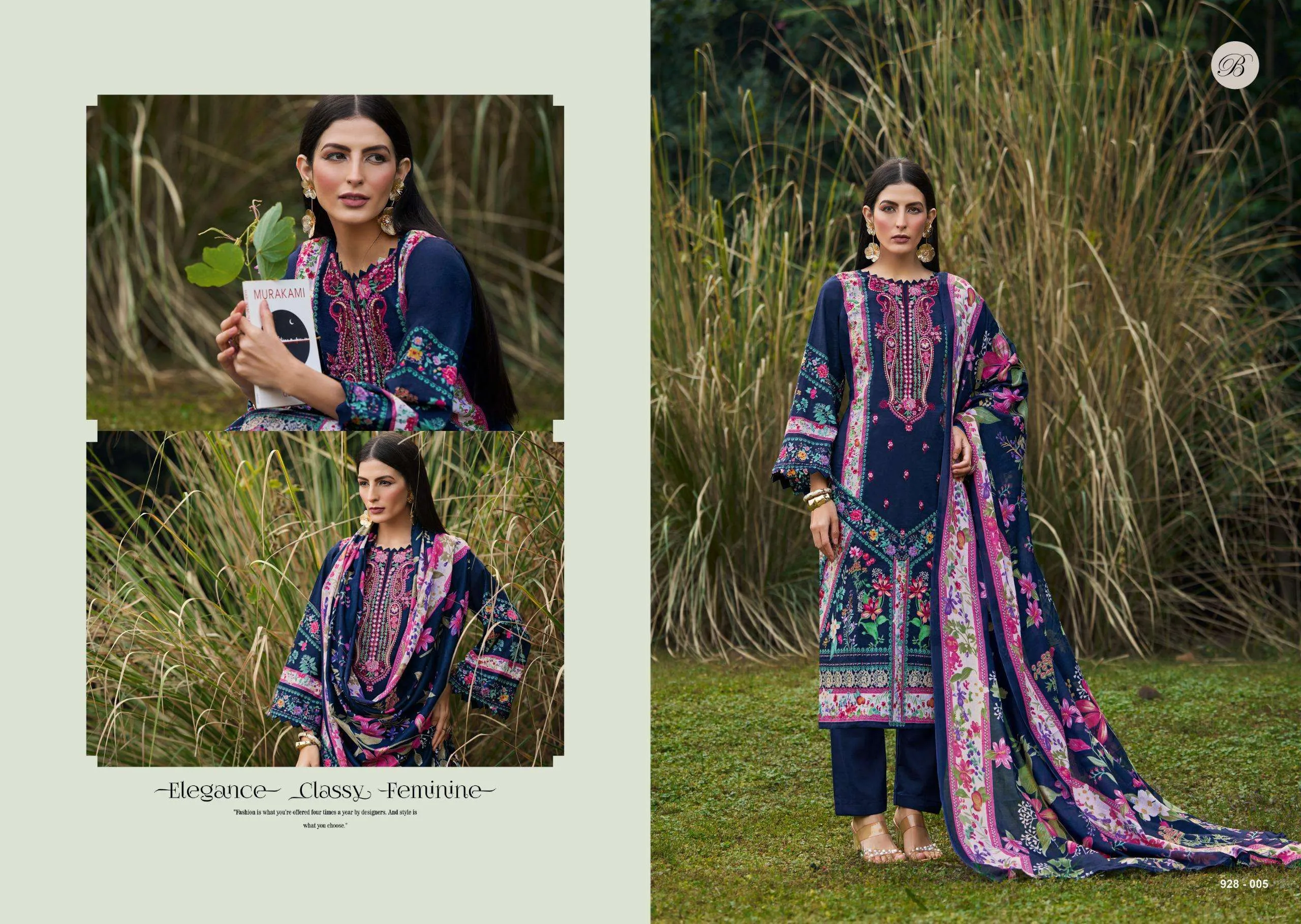 Belliza Designer Studio Naira Vol 125 Semi Stitched Suits