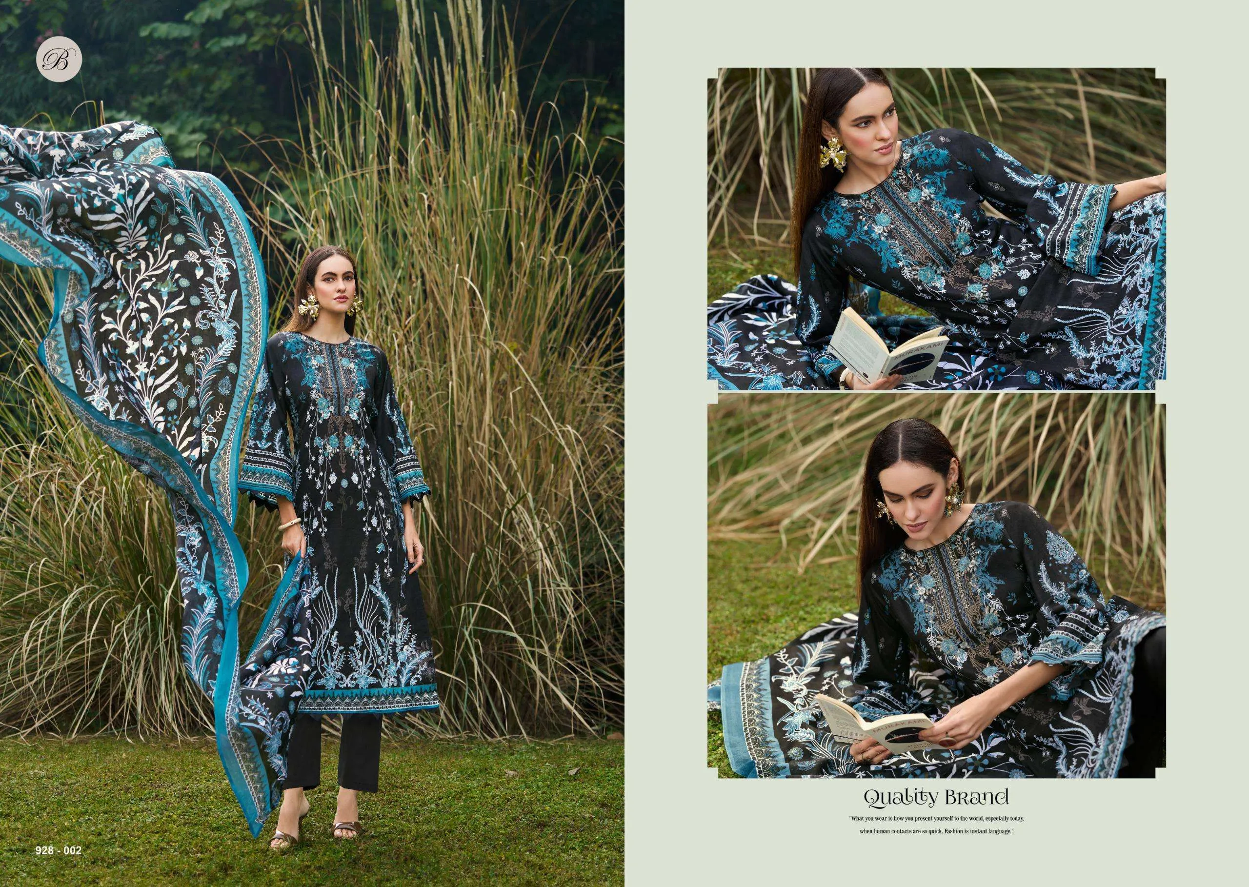 Belliza Designer Studio Naira Vol 125 Semi Stitched Suits
