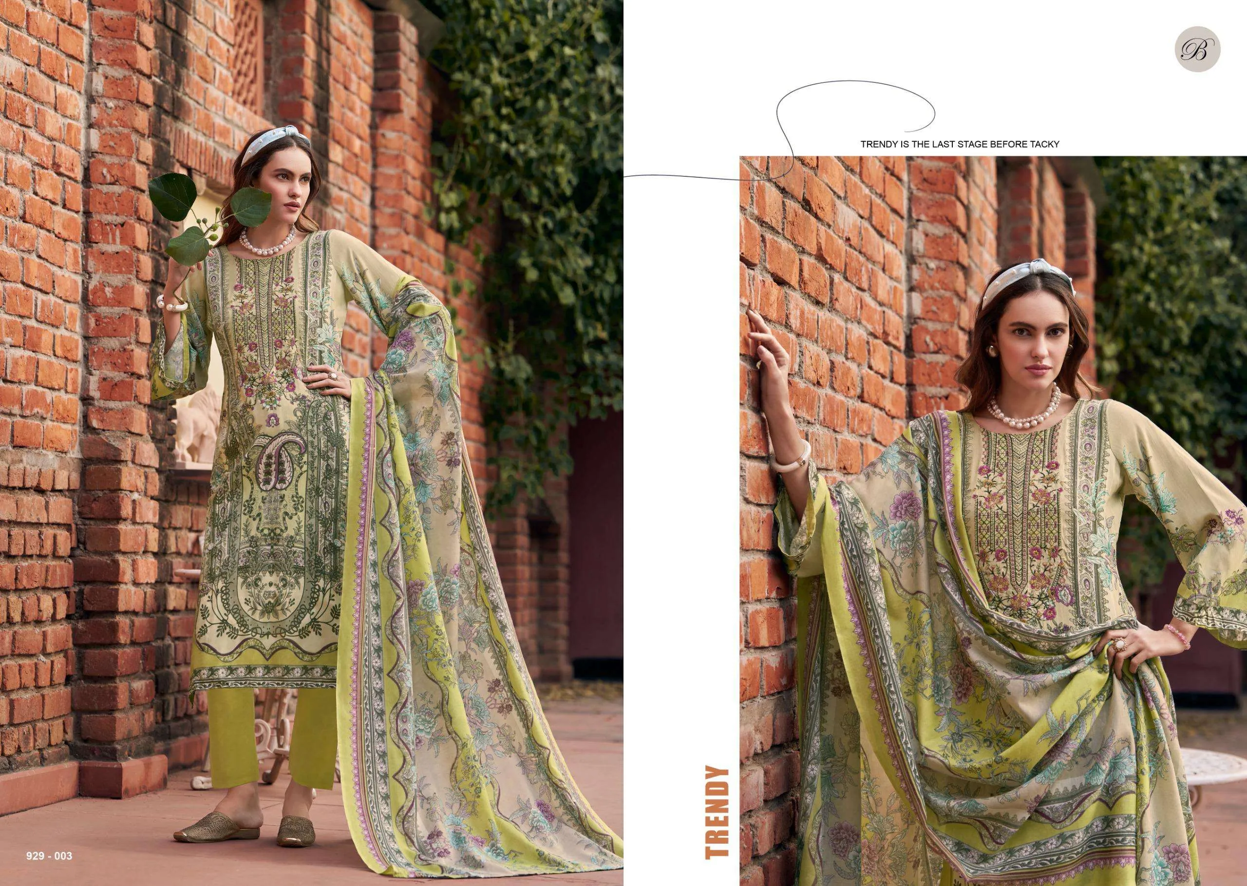 Belliza Designer Studio Riwayat Vol 15 Semi Stitched Suits