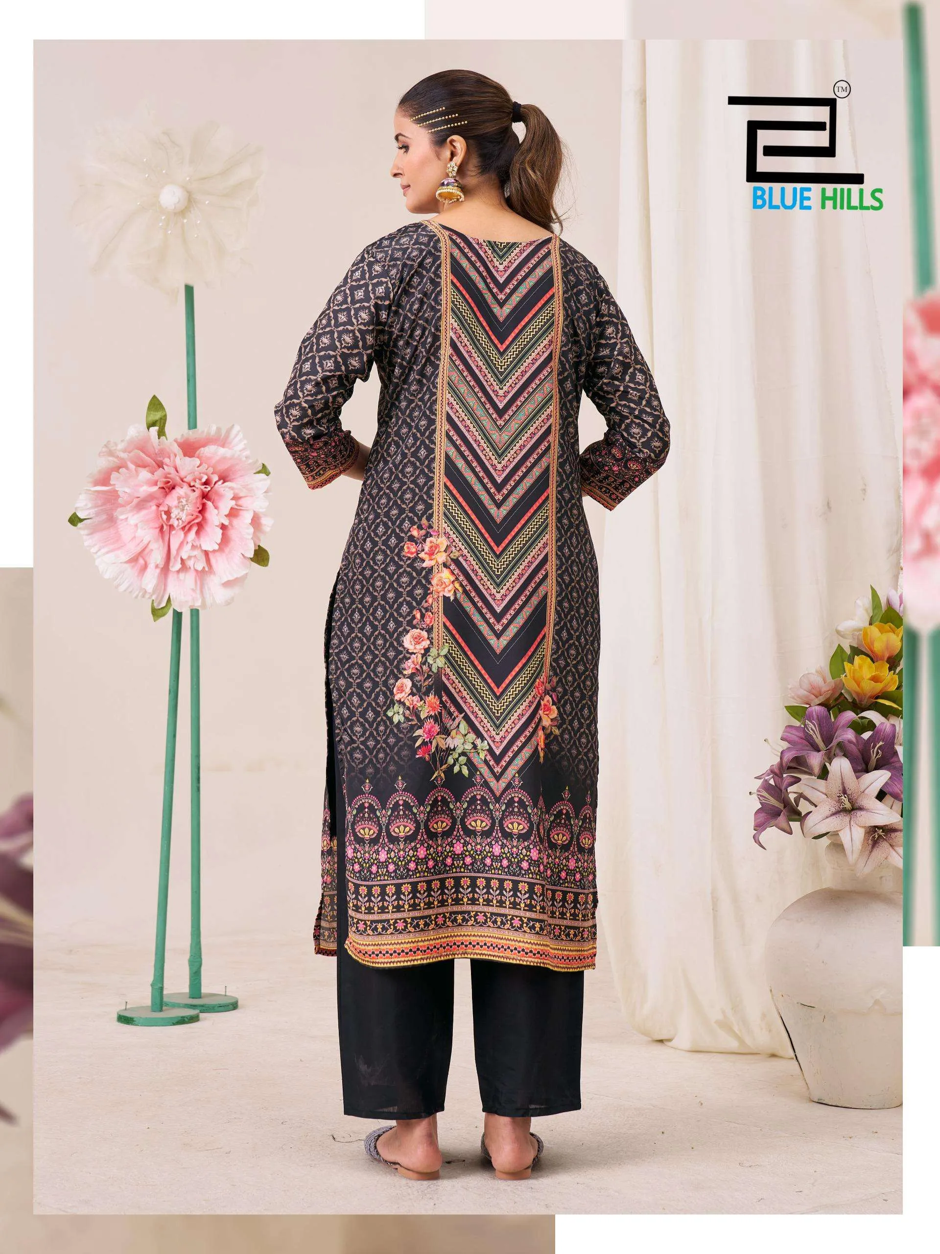 Blue Hills Gulreen Readymade Suits