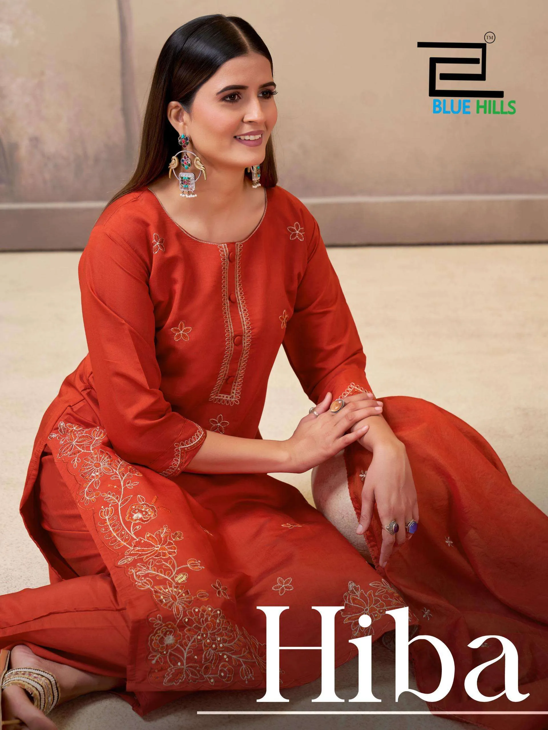 Blue Hills Hiba Readymade Suits