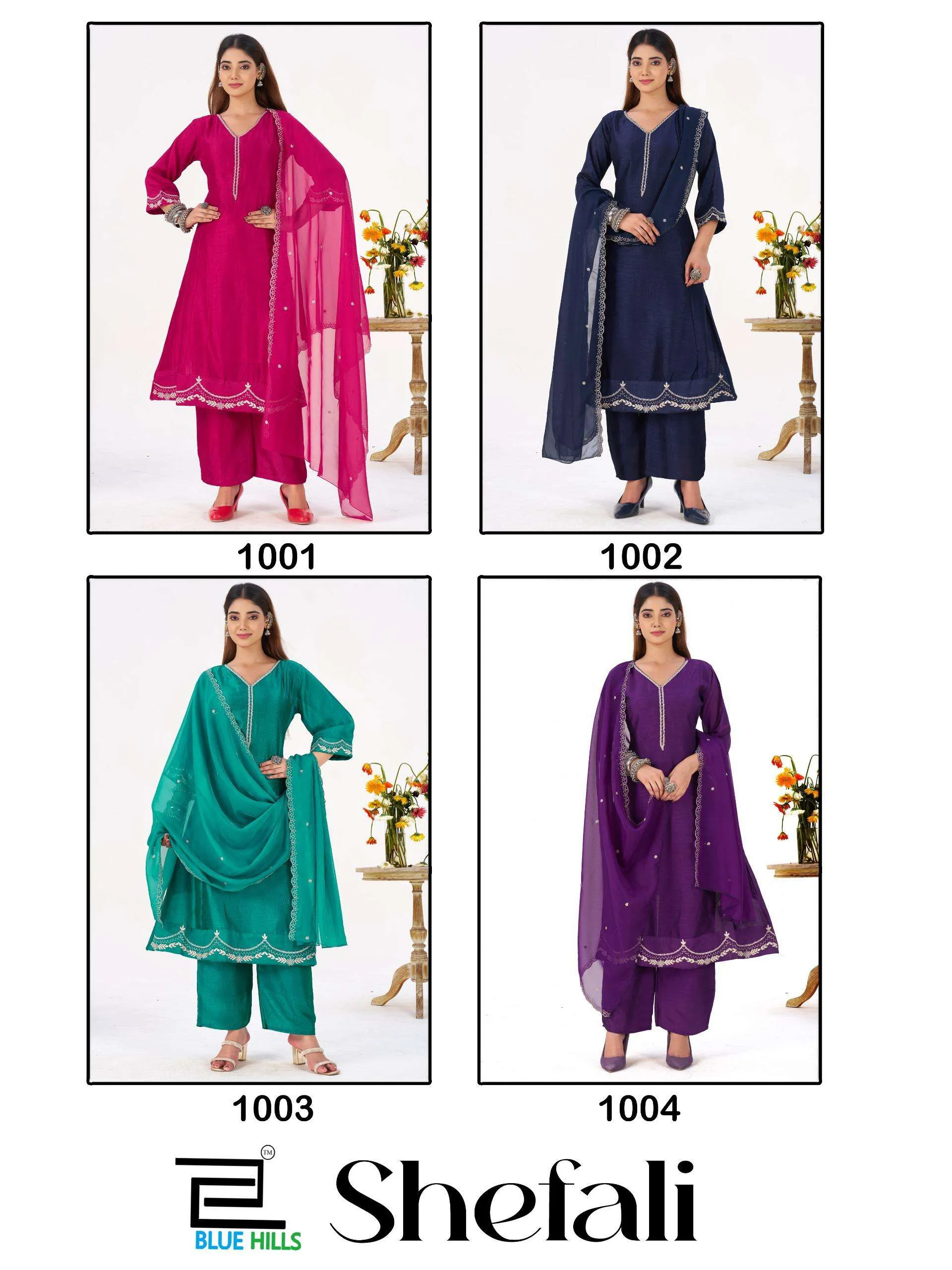 Blue Hills Shefali Readymade Suits