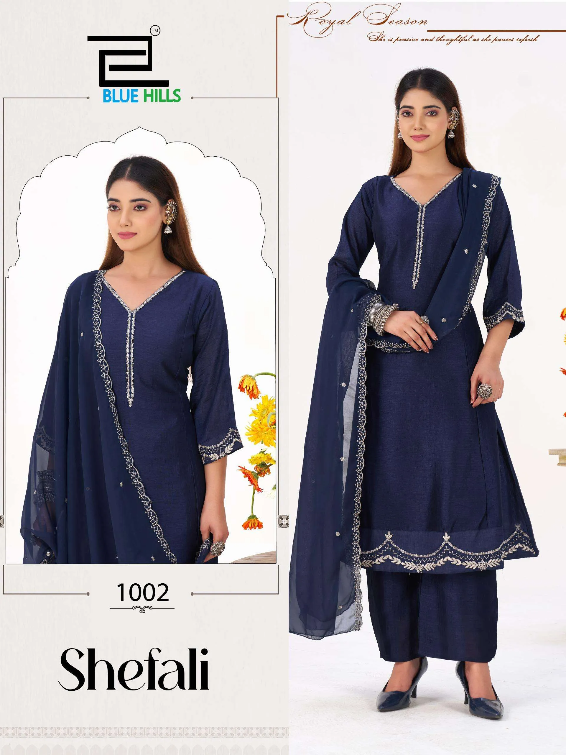 Blue Hills Shefali Readymade Suits