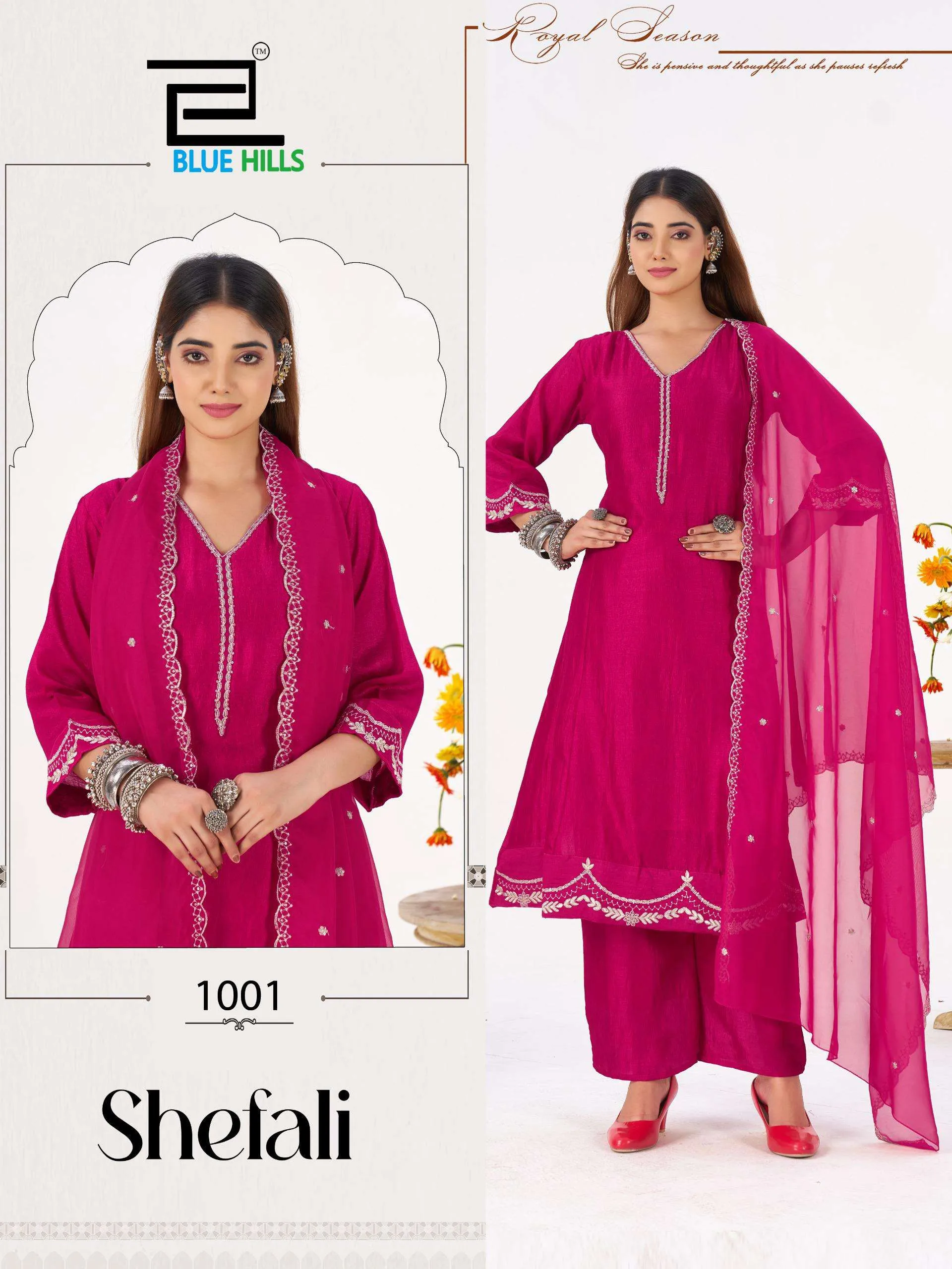 Blue Hills Shefali Readymade Suits