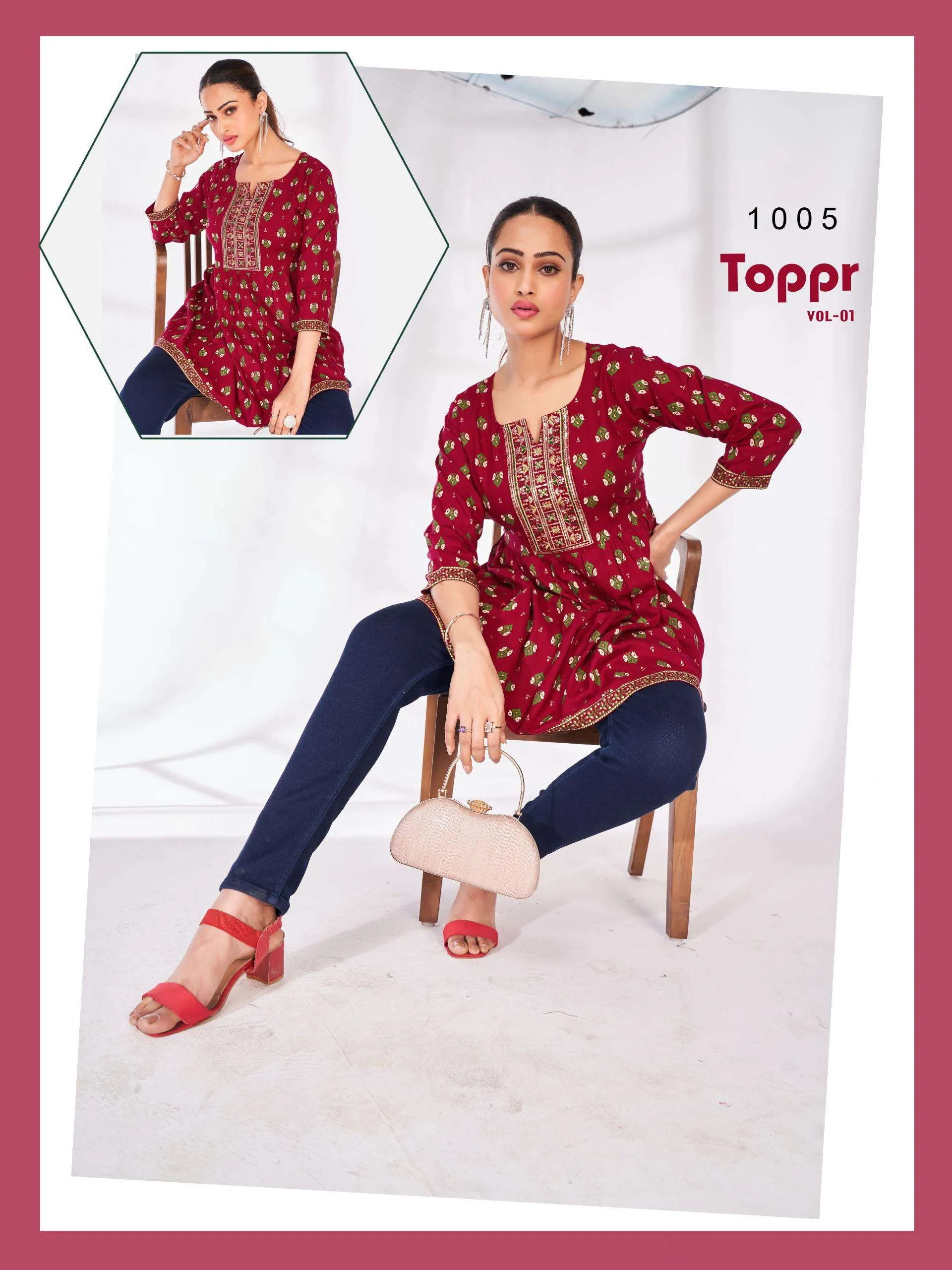 Blue Hills Toppr Vol 1 Kurtis