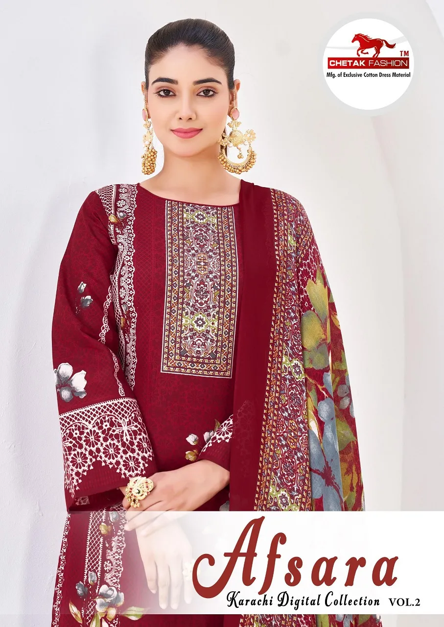 Chetak Afsana Vol 2 Unstitched Suits