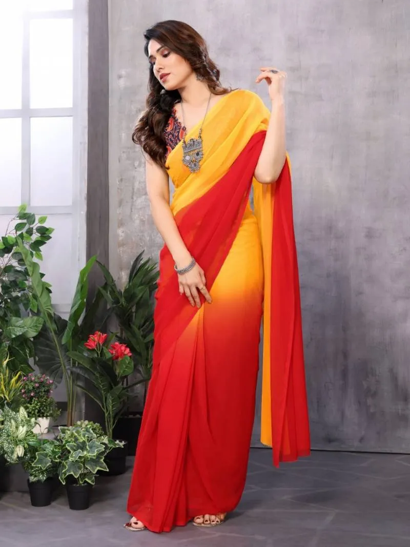 Csn Georgette Silk 3 Nx Sarees