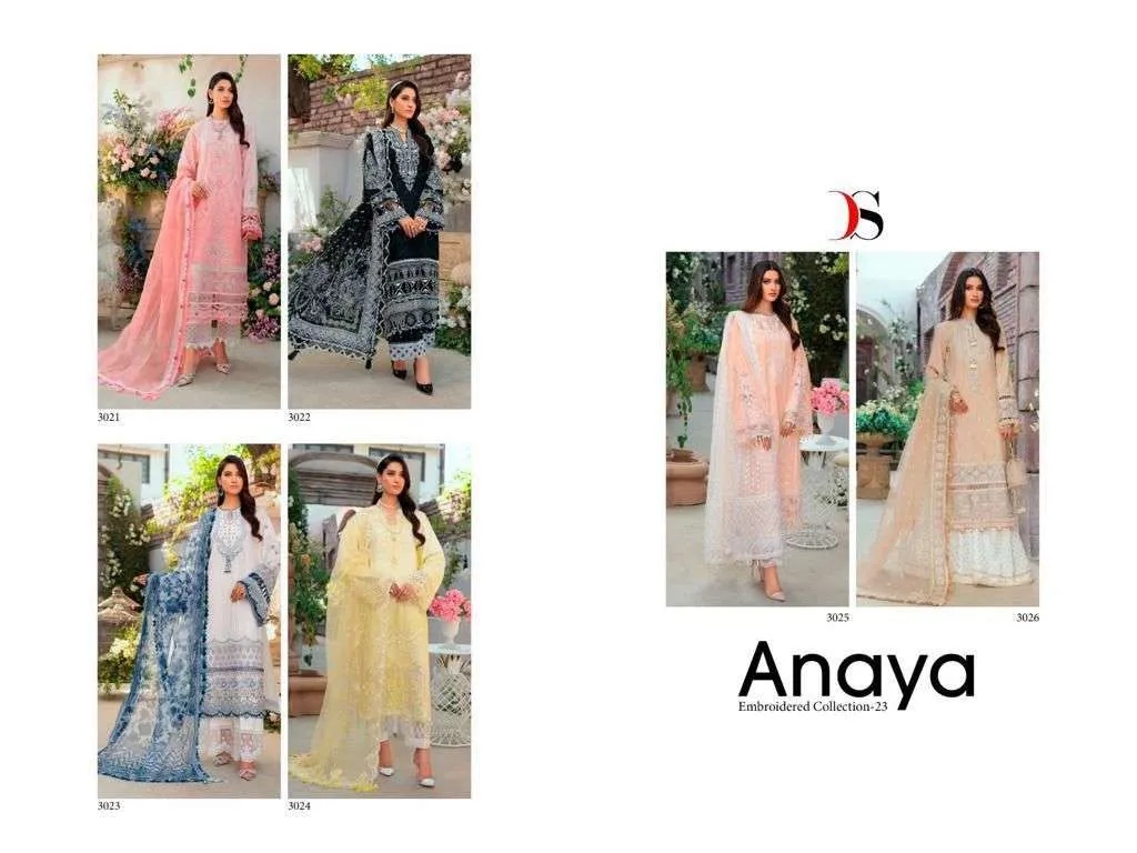 Deepsy Suits Anaya Embroidered Collection 23 Pakistani Suits