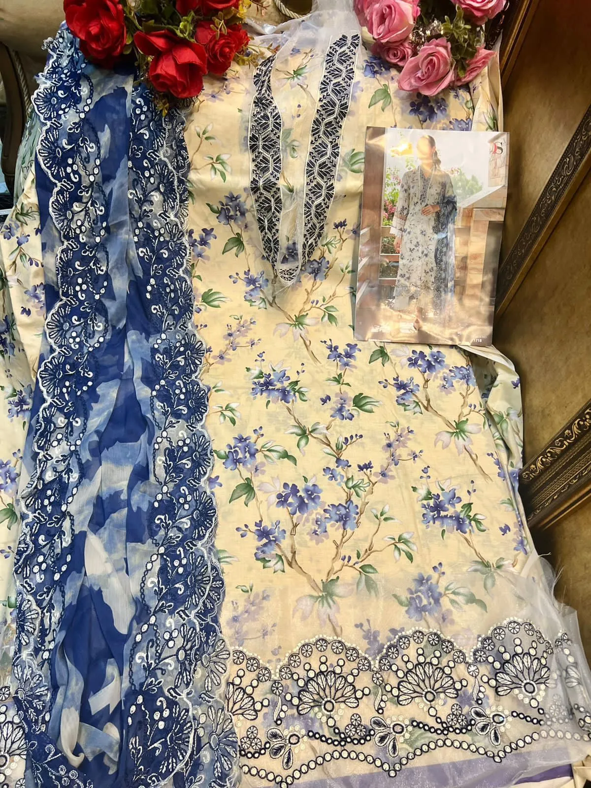 Deepsy Suits Chunari Embroidered Dupatta Collection Mini Nx Pakistani Suits