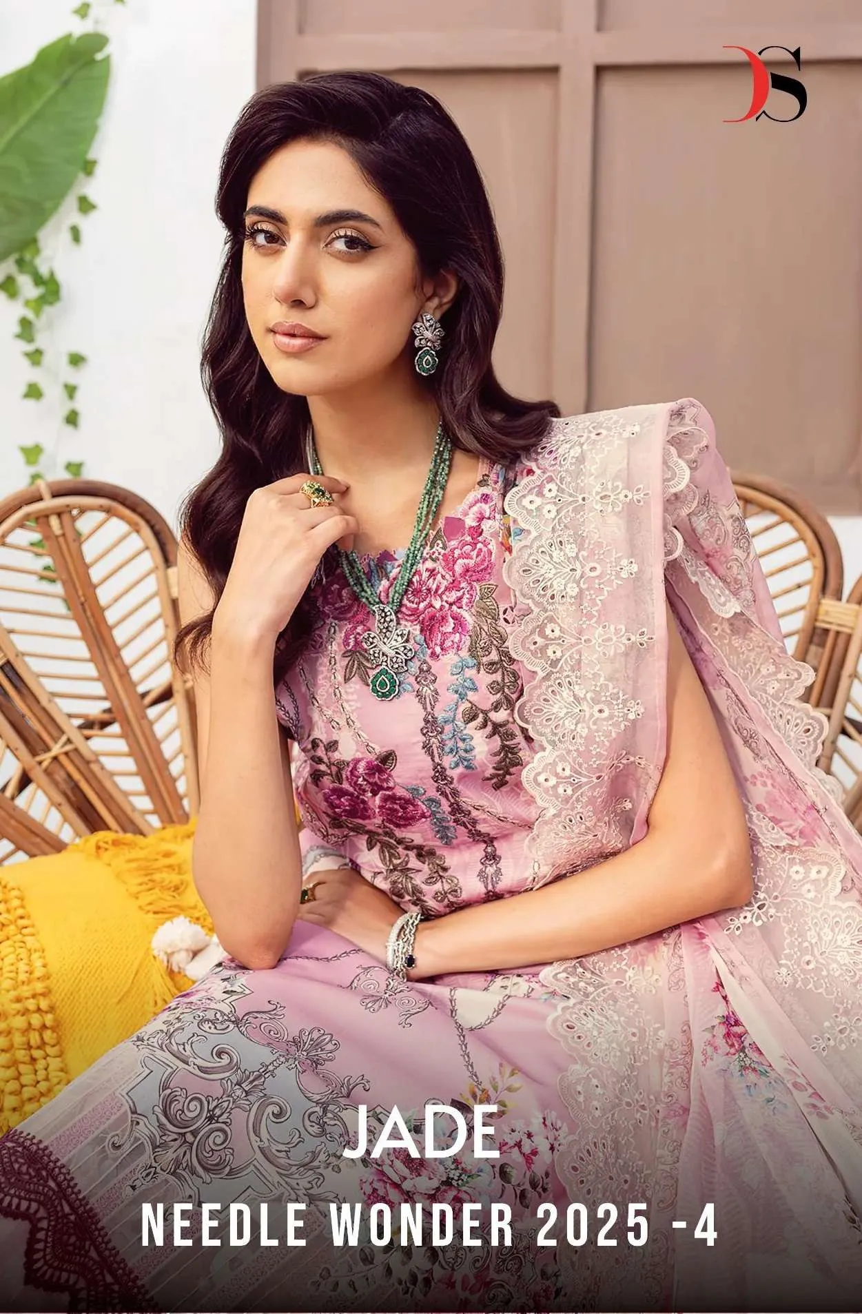 Deepsy Suits Jade Needle Wonder 25 Vol 4 Pakistani Suits