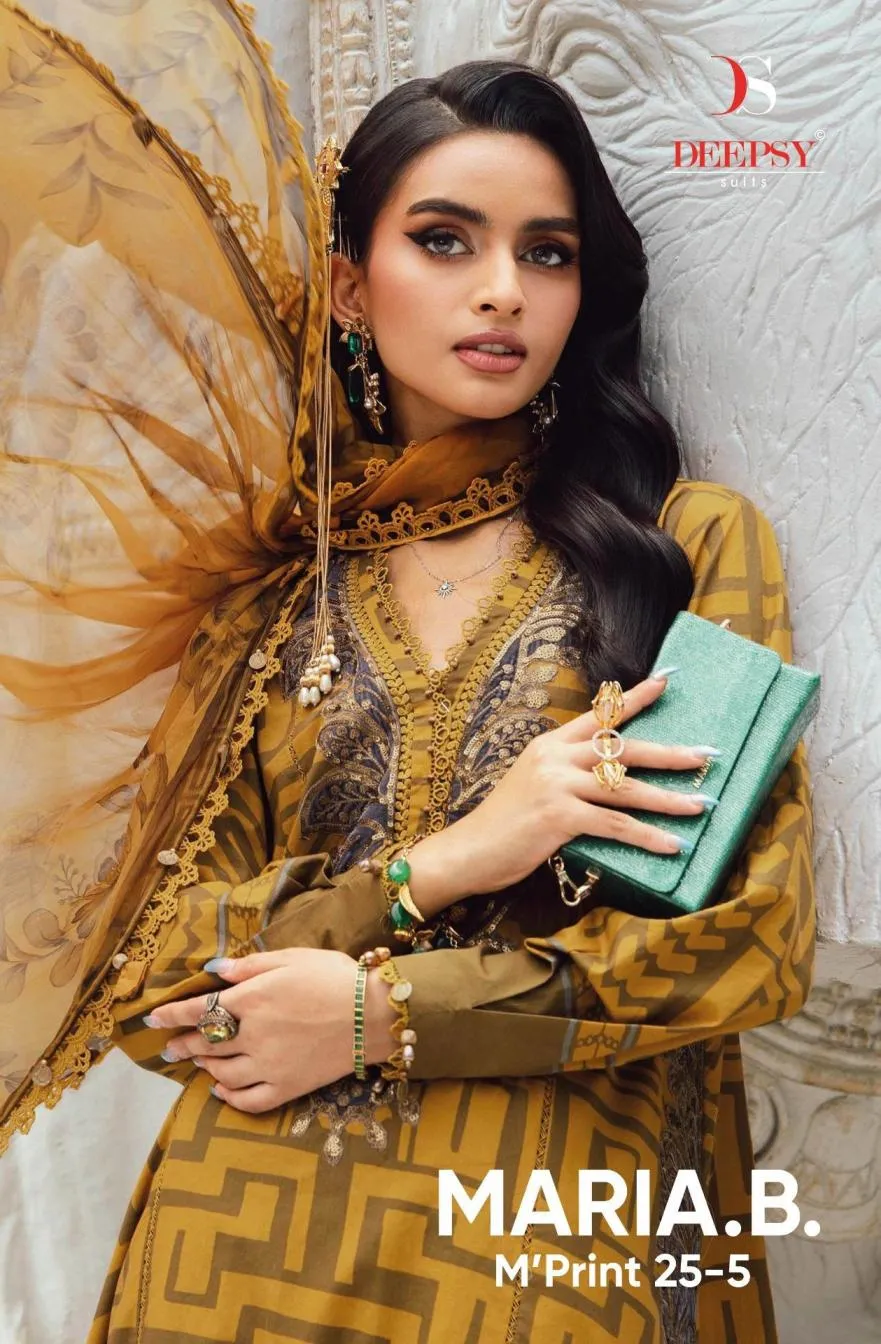 Deepsy Suits Maria B Mprint 25 Vol Unstitched Suits