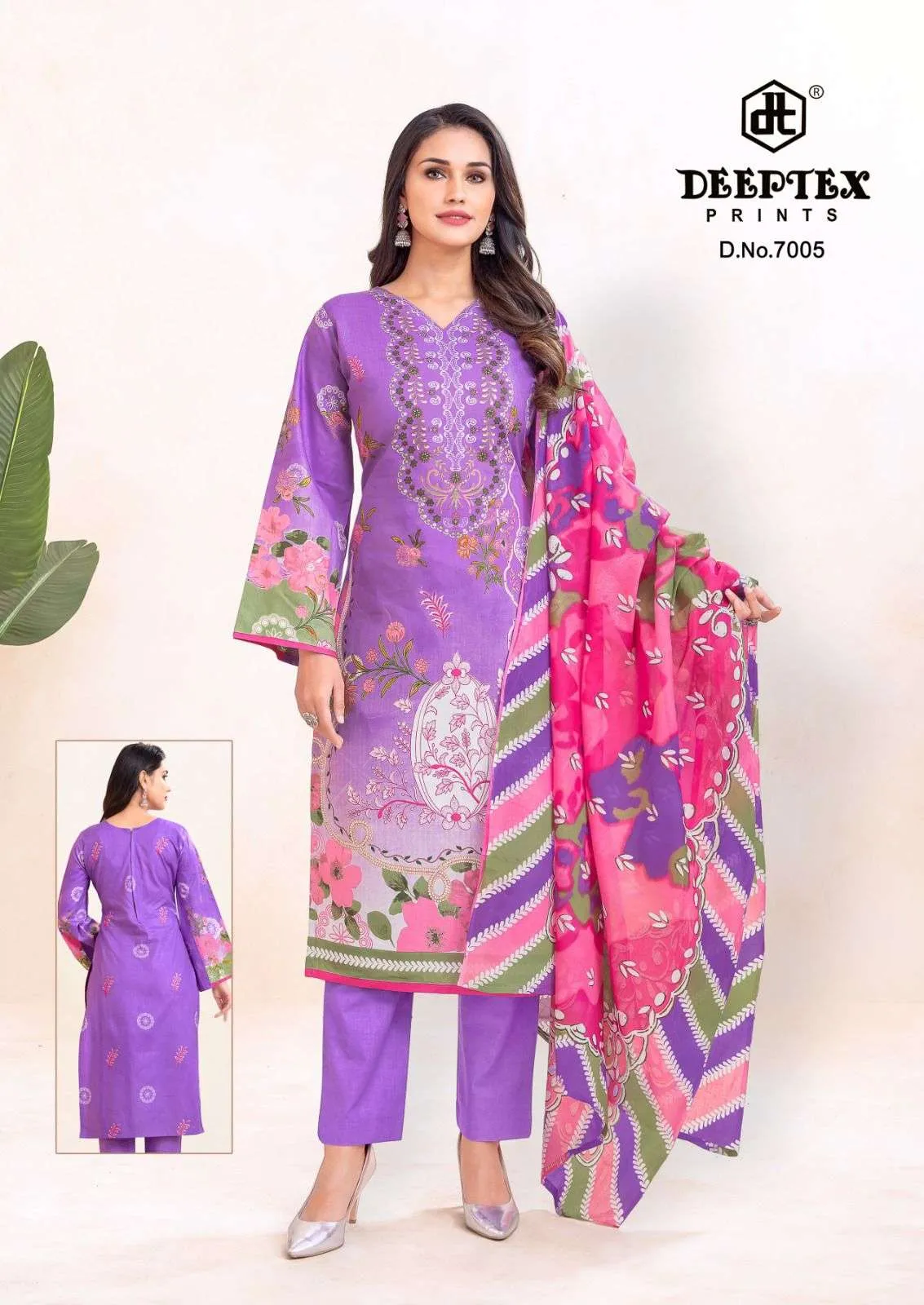 Deeptex Prints Roohi Zara Vol 7 Stitched Suits - Image 2