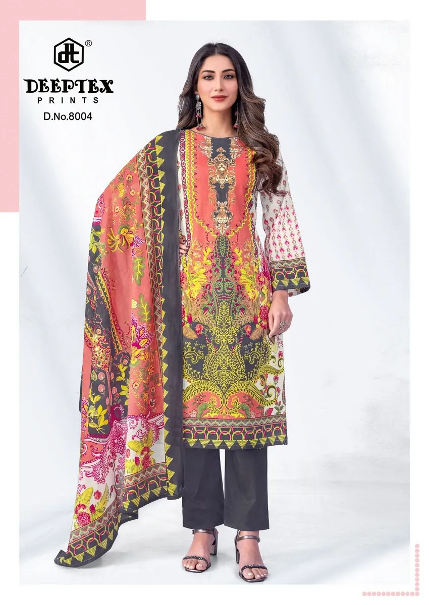 Deeptex Roohi Zara Vol 8 Unstitched Suits