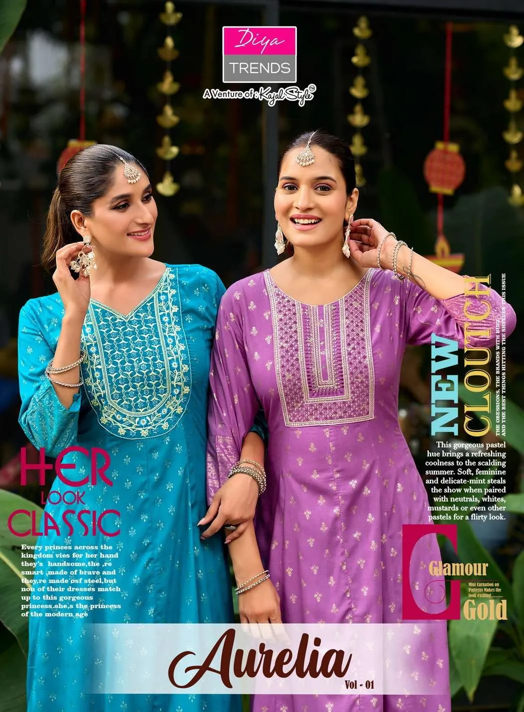 Diya Trends Aurelia Vol 1 Kurtis