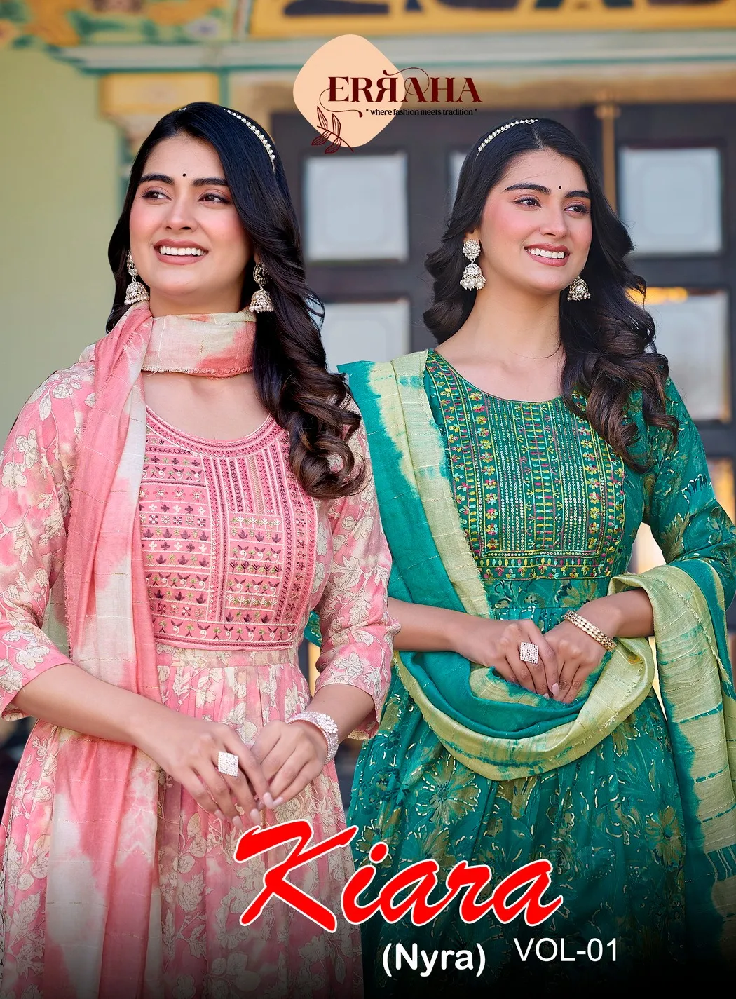 Erraha Kiara Vol 1 Stitched Suits