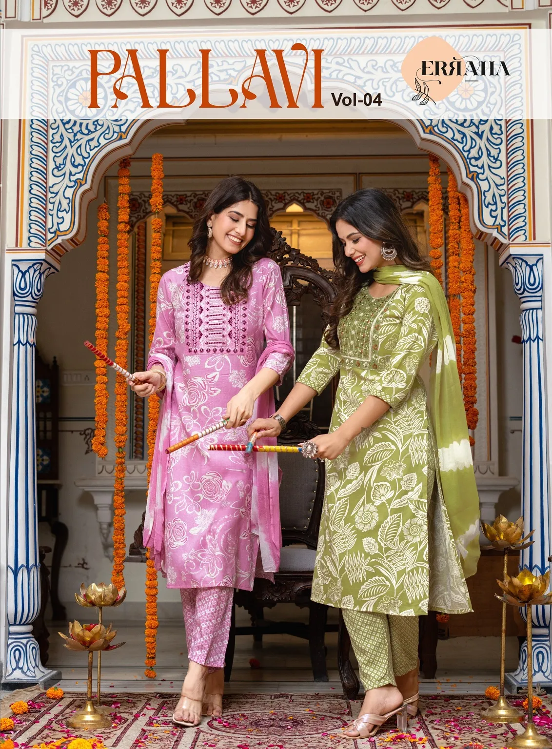 Erraha Pallavi Vol 4 Stitched Suits