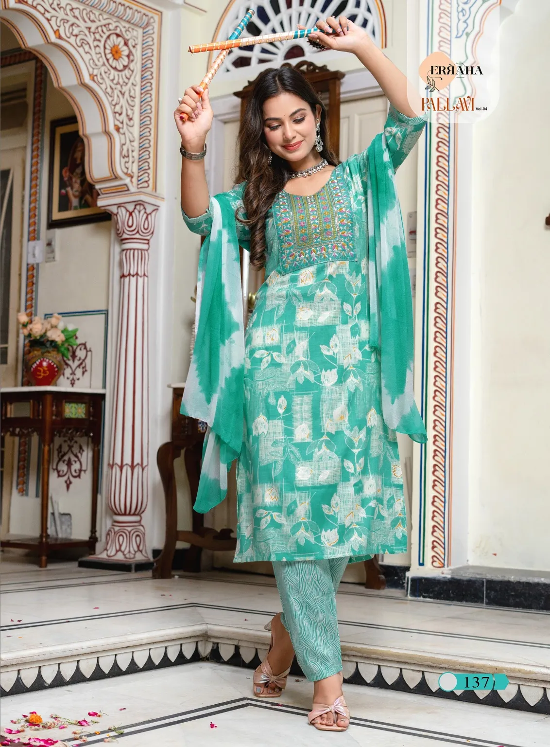 Erraha Pallavi Vol 4 Stitched Suits