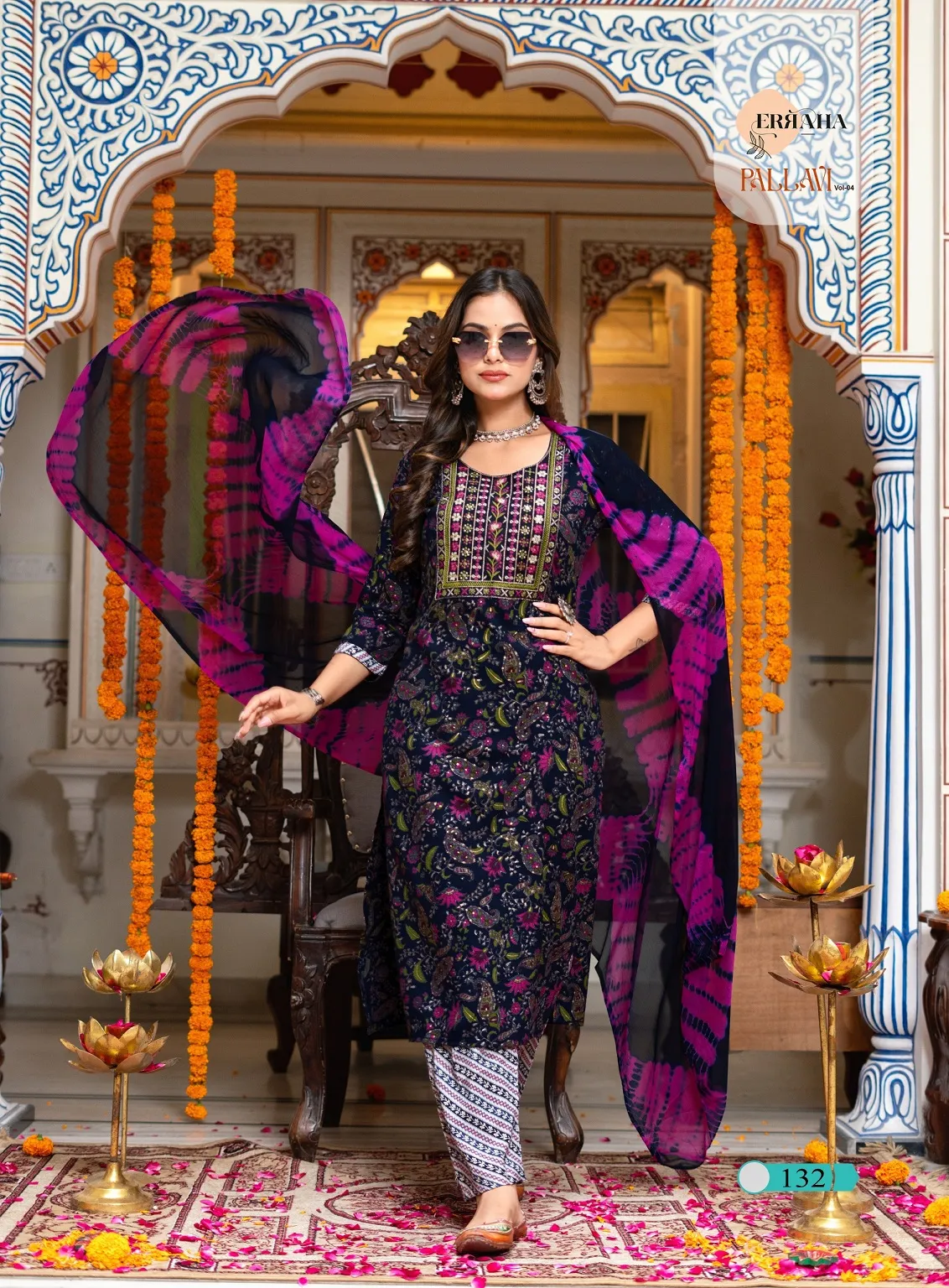 Erraha Pallavi Vol 4 Stitched Suits