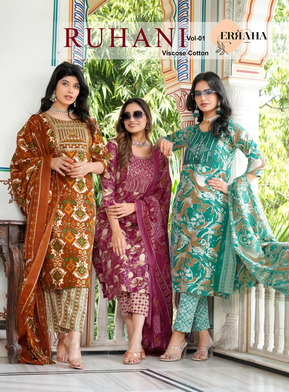 Erraha Ruhani Vol 1 Stitched Suits