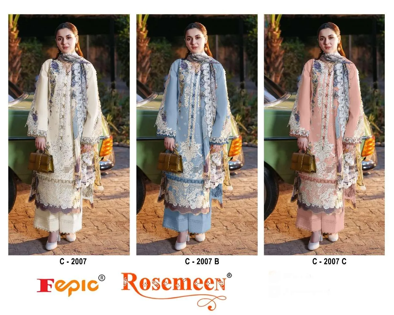 Fepic Rosemeen C 2007 Pakistani Suits