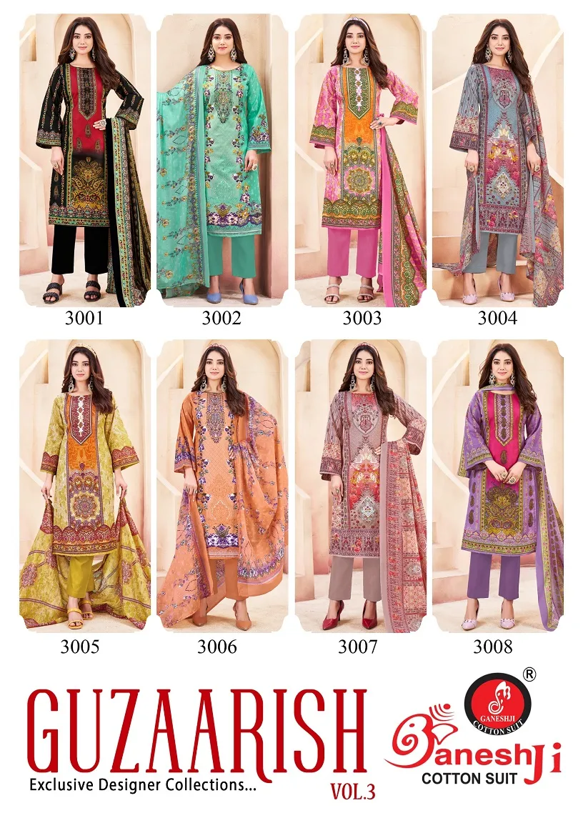 Ganeshji Guzarish Vol 3 Unstitched Suits