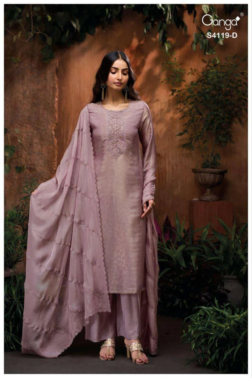 Ganga Qyra 4119 Pakistani Suits
